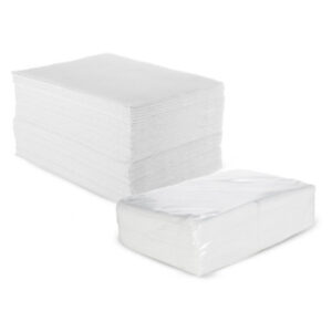 Vienkartiniai rankšluosčiai iš neaustinės medžiagos, 40 x 50 cm, 100 vnt.